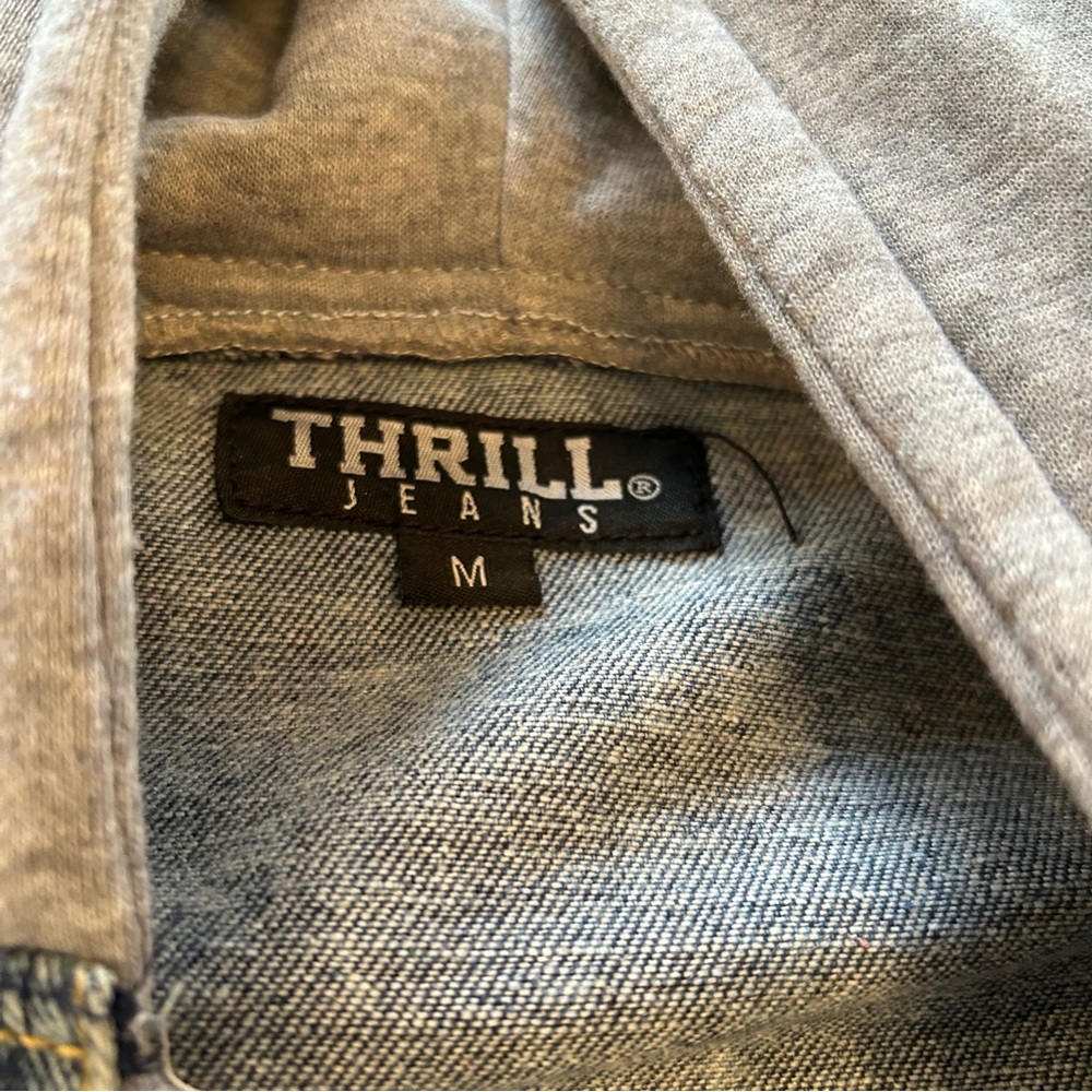 Denim Hooded Jacket for Women - Picture 10 of 11